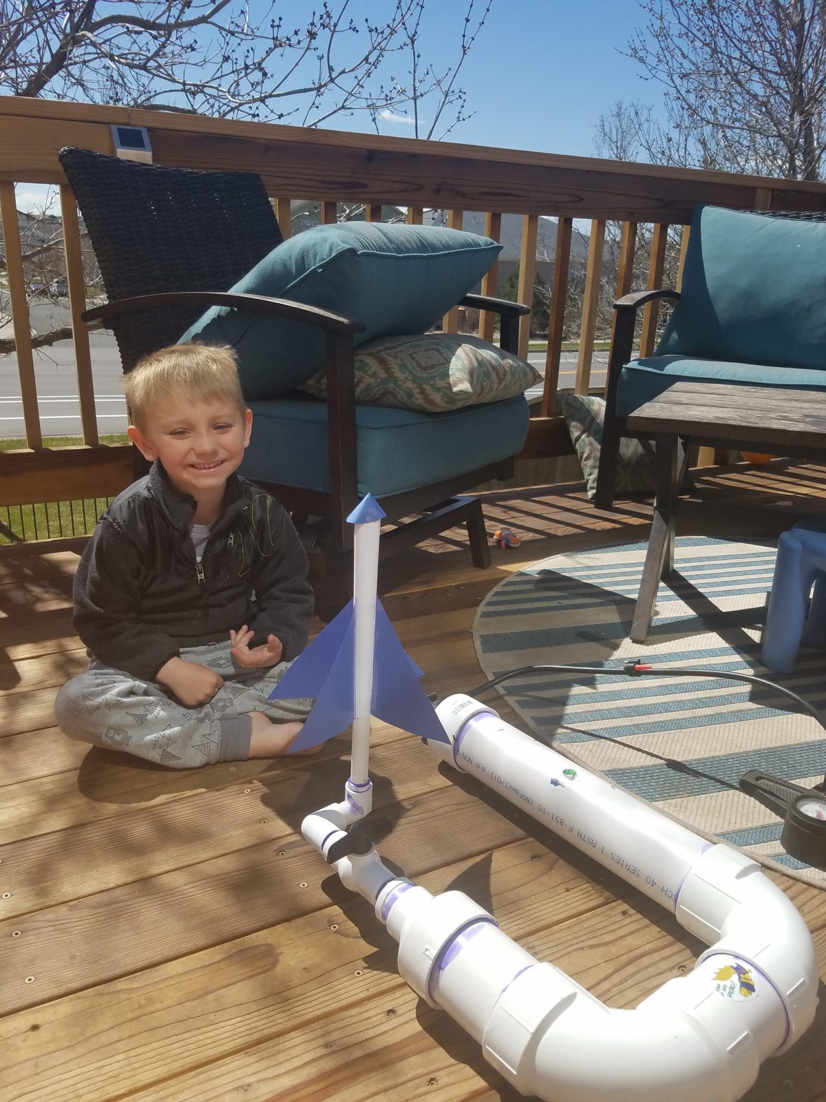 Air Pressure Paper Rocket Launcher – Preston Spratt